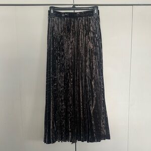 Vintage Saint Laurent Velvet Skirt